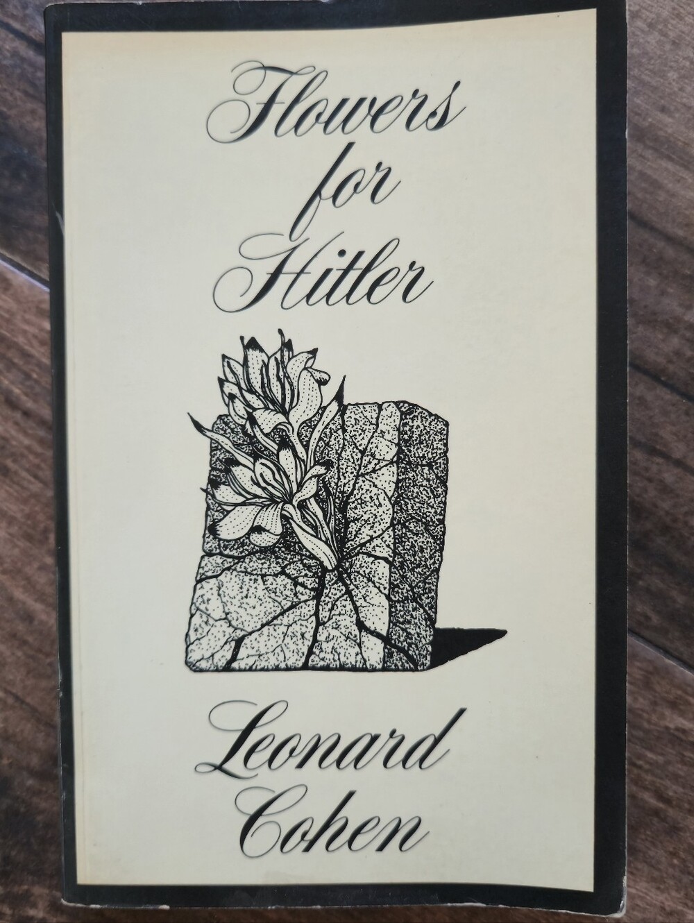 Leonard Cohen - Flowers For Hitler (1973 Paperback) Poetry Jonathan Cape Rare